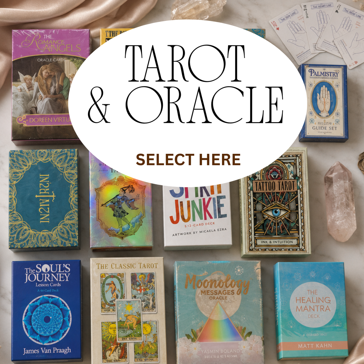 Tarot & Oracle Decks/ Other Card Sets