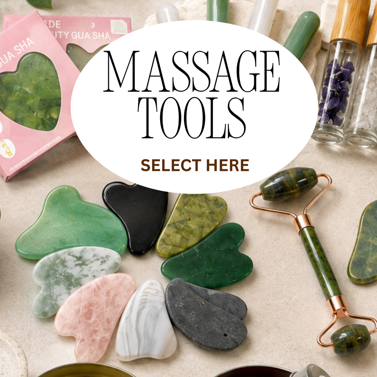 Face Rollers/Gua Sha/ Massage Tools