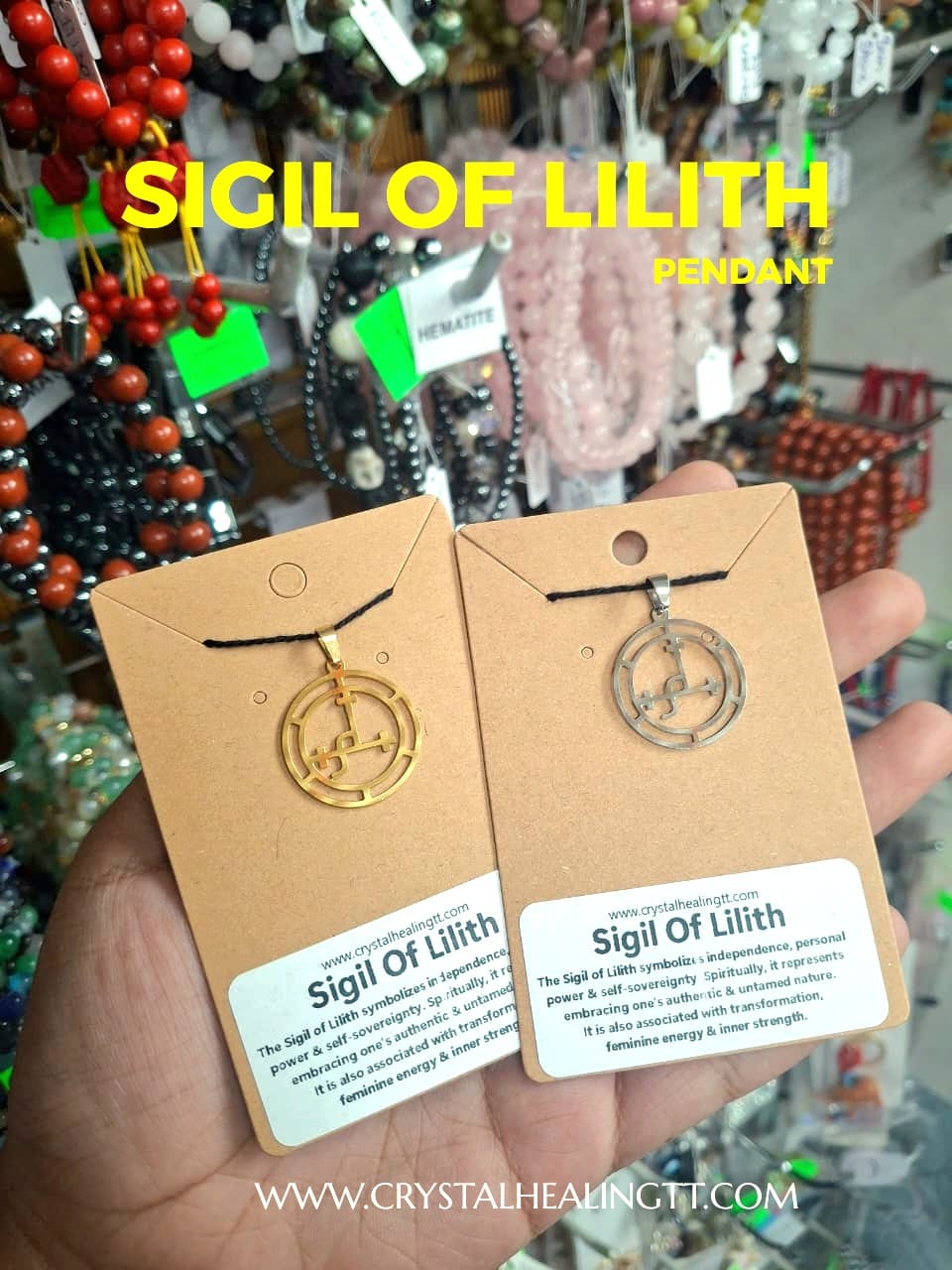 Sigil Of Lilith Pendants
