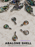 Abalone Shell Pendant- Zinc