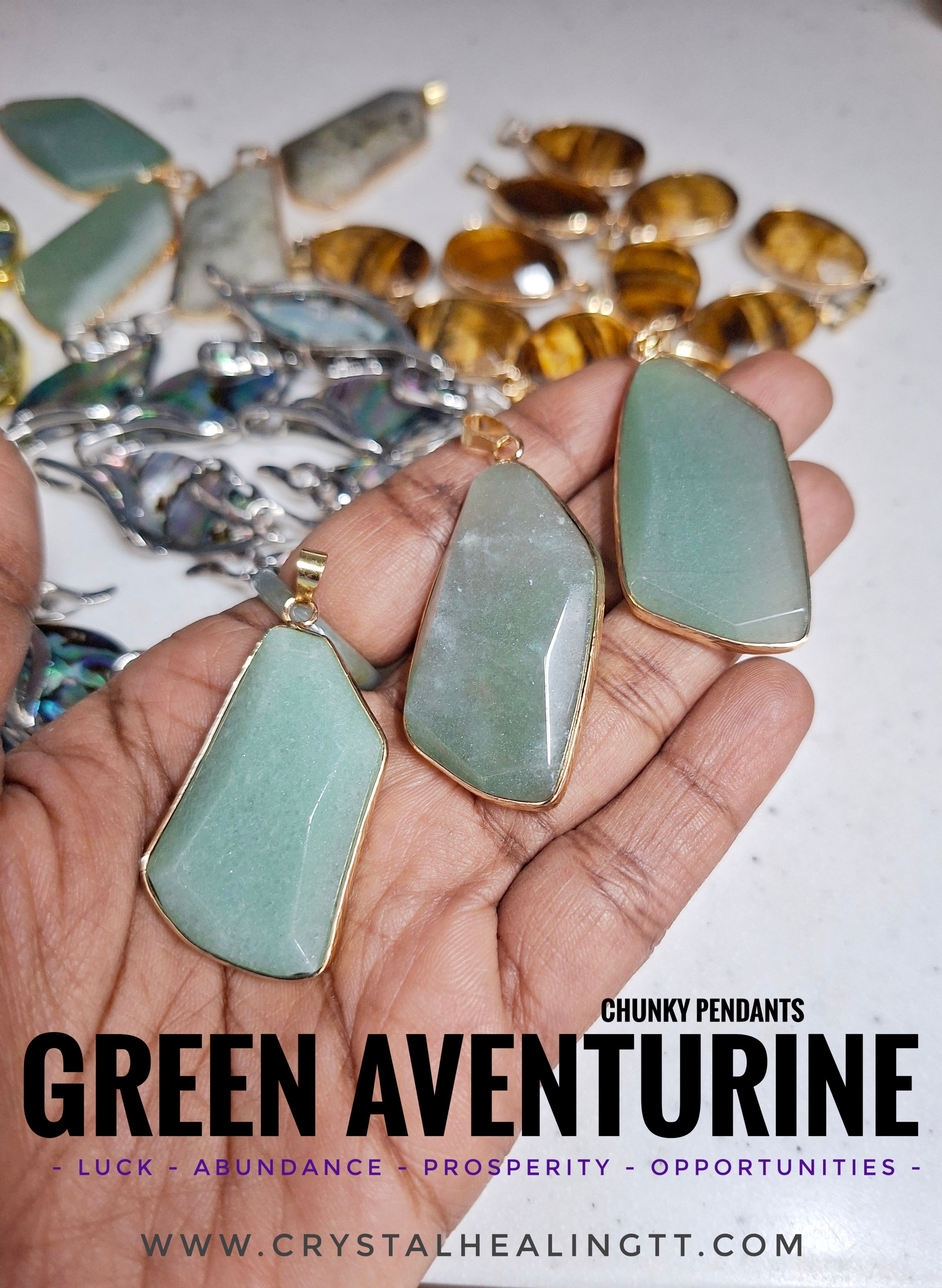 Green Aventurine Pendant