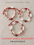Adjustable Cowrie Shell Bracelet