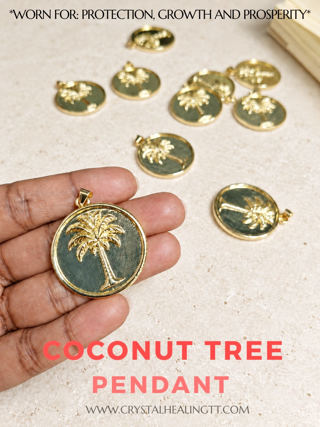 Coconut Tree Pendant