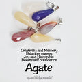 Agate -Drop Pendant