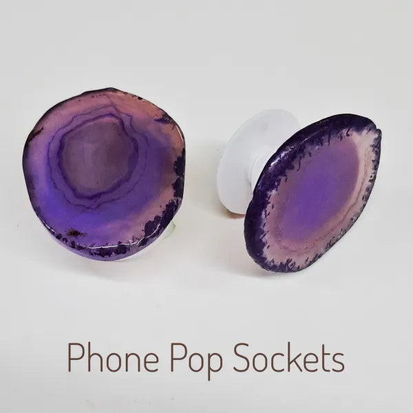 Agate Phone Pop Socket