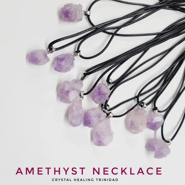 Amethsyt Necklace - 10 Inches