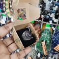 Amethyst - size 7 brass