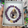 Amethyst Bracelet & Pendant Set