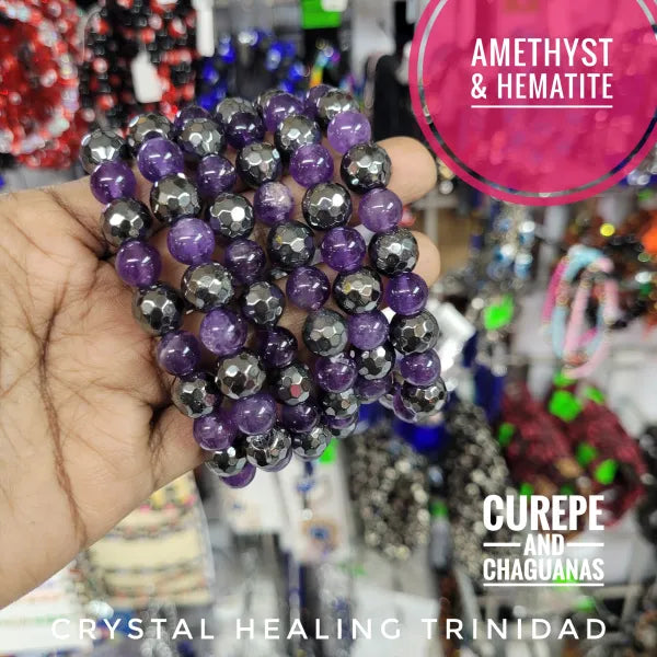 Amethyst & Hematite
