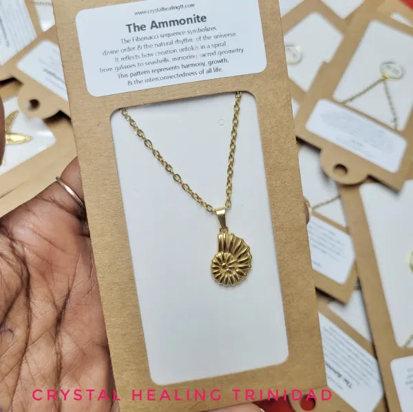 Ammonite/Fibonacci Necklace