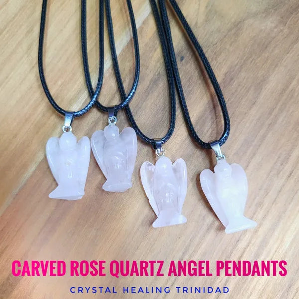 Angel Rose Quartz Necklace