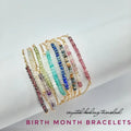 Birthstone Bracelet - December - Tourmaline