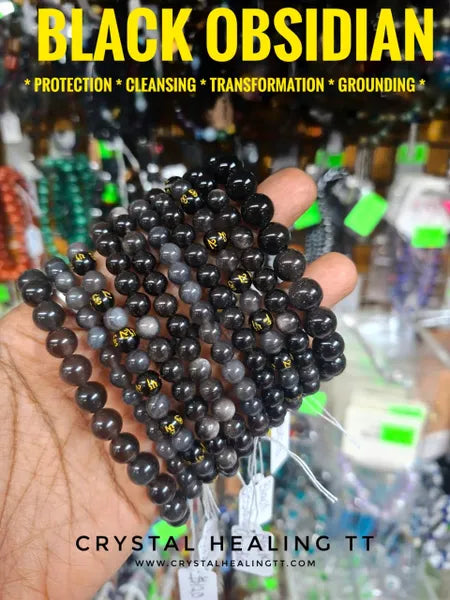 Black Obsidian Bracelet