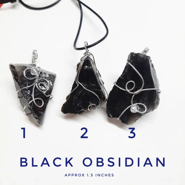 Black Obsidian Necklace