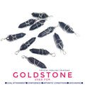 Blue Goldstone Pendant