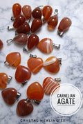 Carnelian Agate Pendants