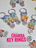 Chakra Key Rings