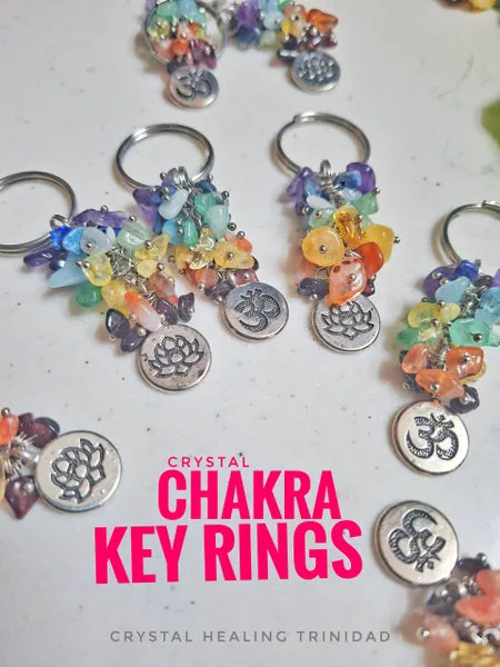 Chakra Key Rings