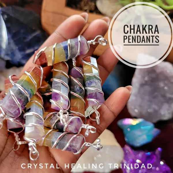 Chakra Pendant - App 1.5 inches long