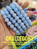 Chalcedony- Stretch Bracelets