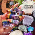 Chunky Chakra Pendants - App 1.75 inches long