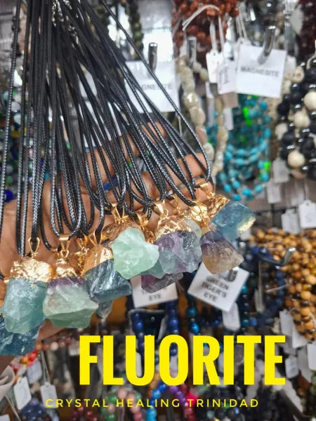 Chunky Fluorite Necklace