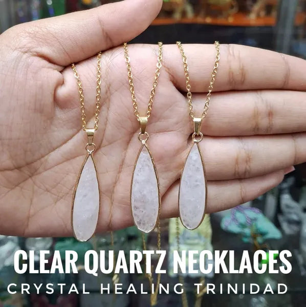 Clear Quartz Necklace