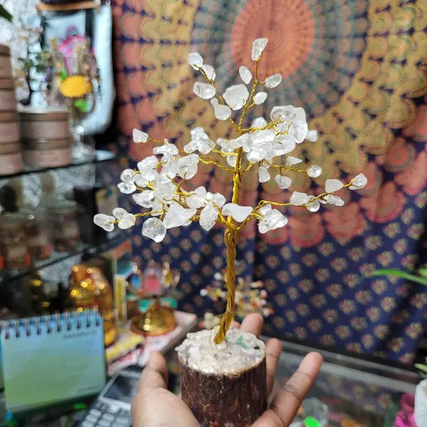 Clear Quartz Tree