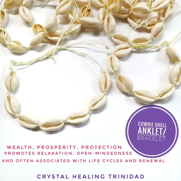 Cowrie Shell Bracelet/Anklet -Plain