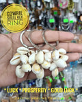 Cowrie Shell Key Ring