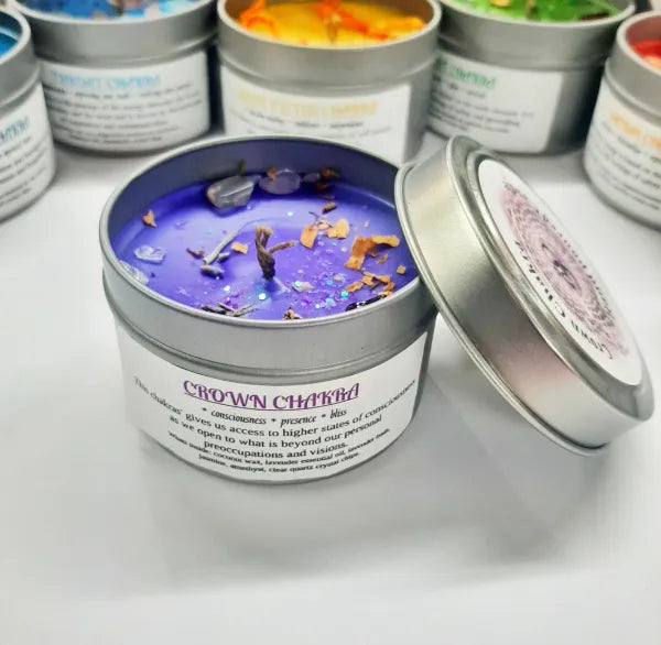 Crown Chakra Soy Candle