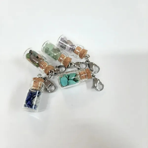 Crystal Mini Bottle Pendants