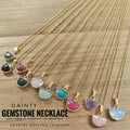 Dainty Gemstone Necklace