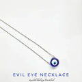 Evil Eye Necklace - Stainless Steel