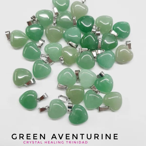 Green Aventurine Heart Pendant