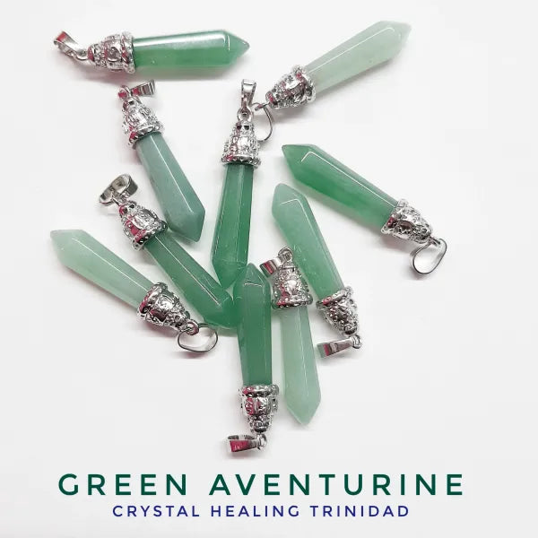 Green Aventurine Point Pendant
