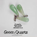 Green Quartz - Drop Pendant