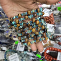 Green Turquoise & Tiger's Eye Bracelet