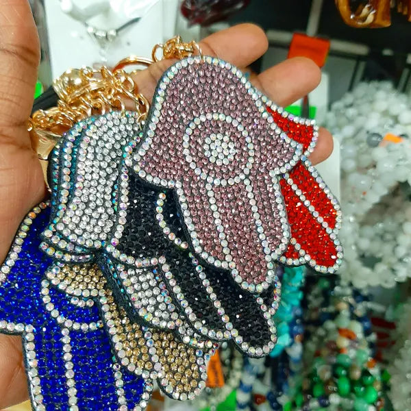 Hamsa Key Ring