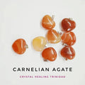 Heart Carnelian Agate Pendant