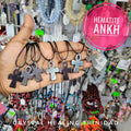 Hematite Ankh Necklace