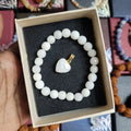 Howlite and White Aventurine Set