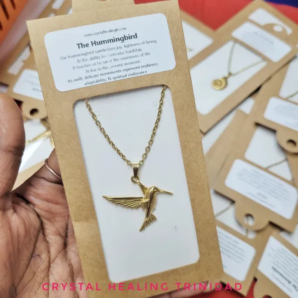 Hummingbird Necklace - Stainless Steel