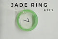 Jade Ring - #7 - Size 7