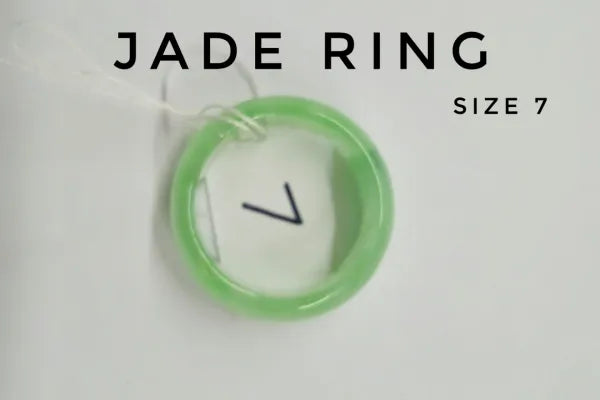 Jade Ring - #7 - Size 7