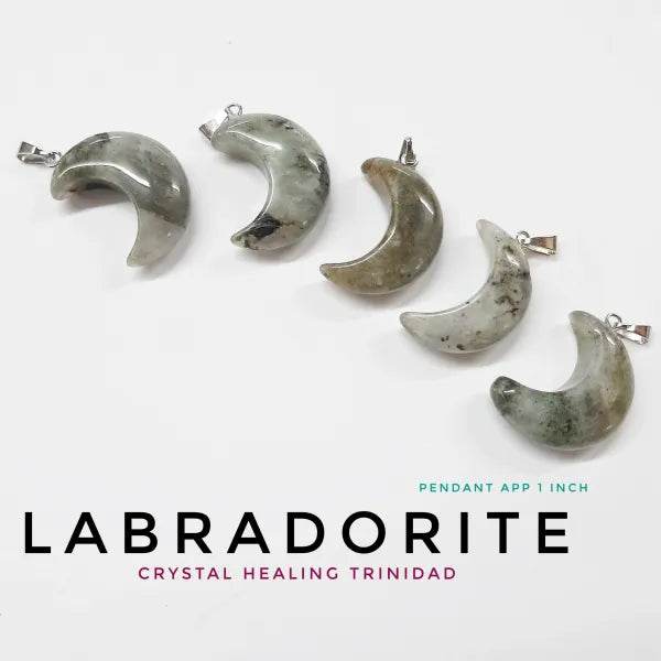 Labradorite - Moon Pendants