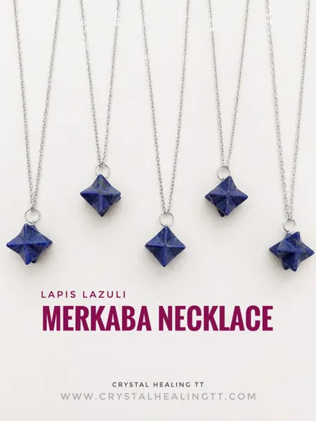 Lapis Lazuli Merkaba Necklace