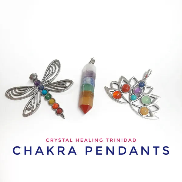Large Chakra Pendants - Nickel Free