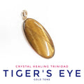 Large Tiger's Eye Pendant -2 inches long x 3/4