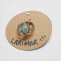 Larimar - Stainless Steel - Size 8